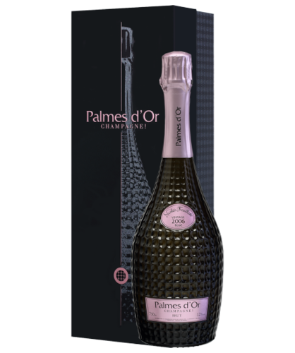 Champagner Nicolas Feuillatte Palmes d'Or Rosé - Coffret Star - 2006